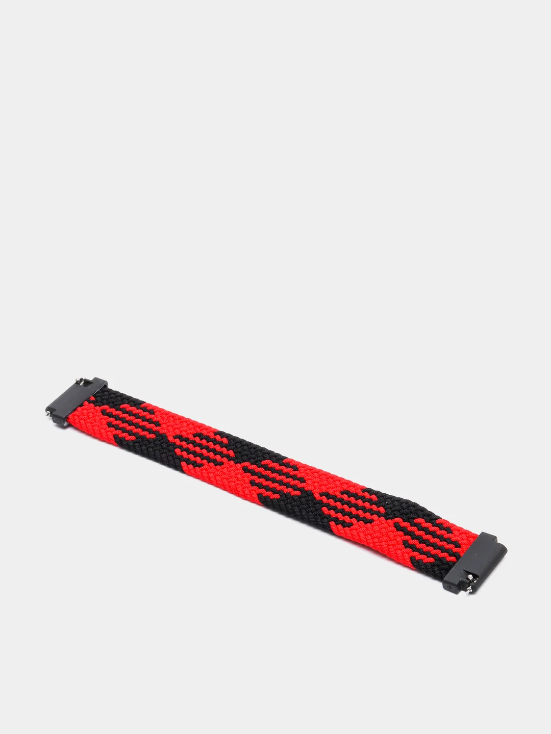 Багровый плетеный нейлоновый ремешок / монобраслет для Xiaomi Amazfit Bip / Huawei / Samsung 20 мм