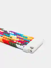 Манго плетеный нейлоновый ремешок / монобраслет для Xiaomi  / Huawei / Samsung 22 мм самсунг