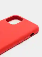 Красный кожаный чехол для iPhone 11 pro