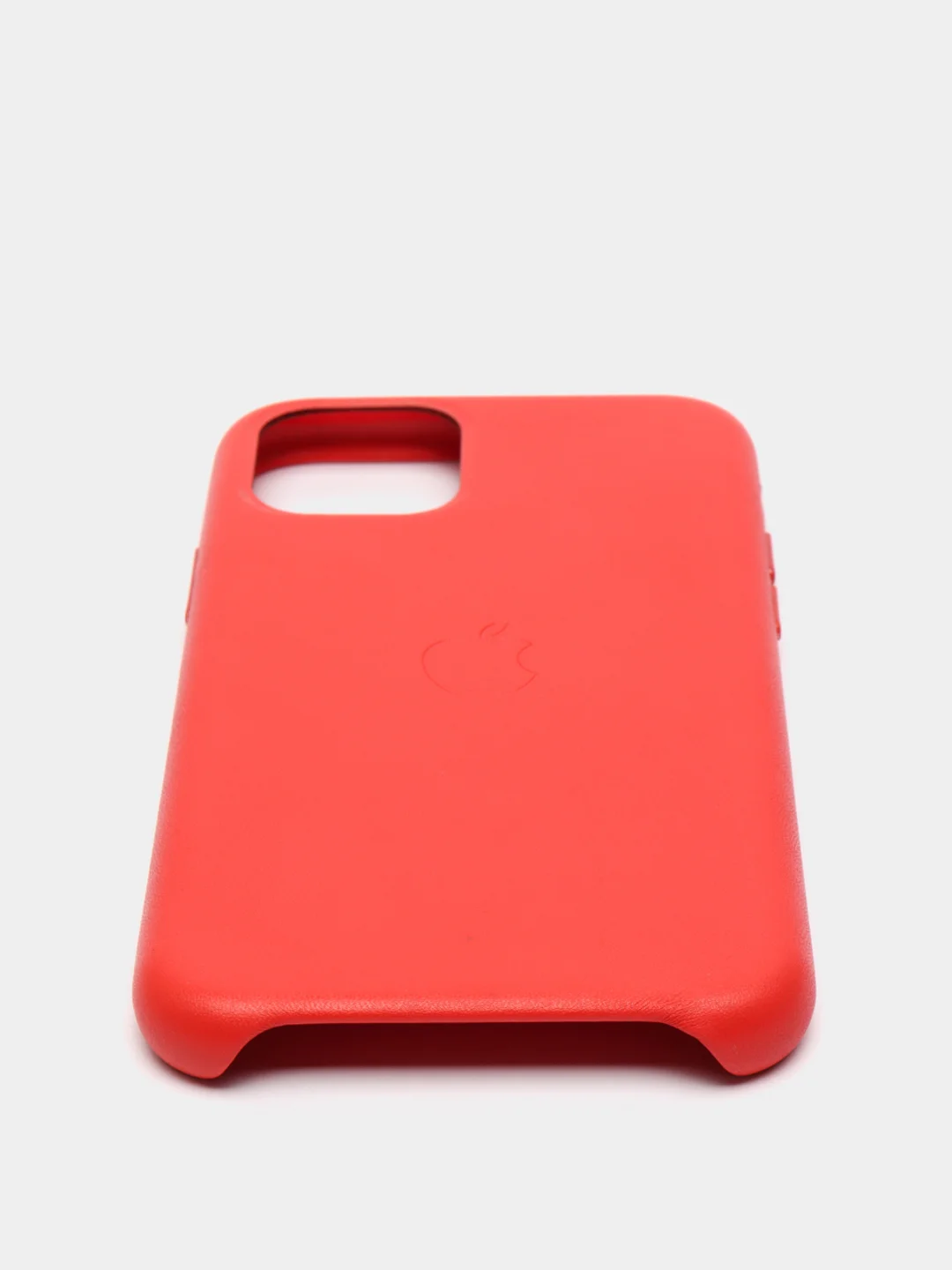 Красный кожаный чехол для iPhone 11 pro