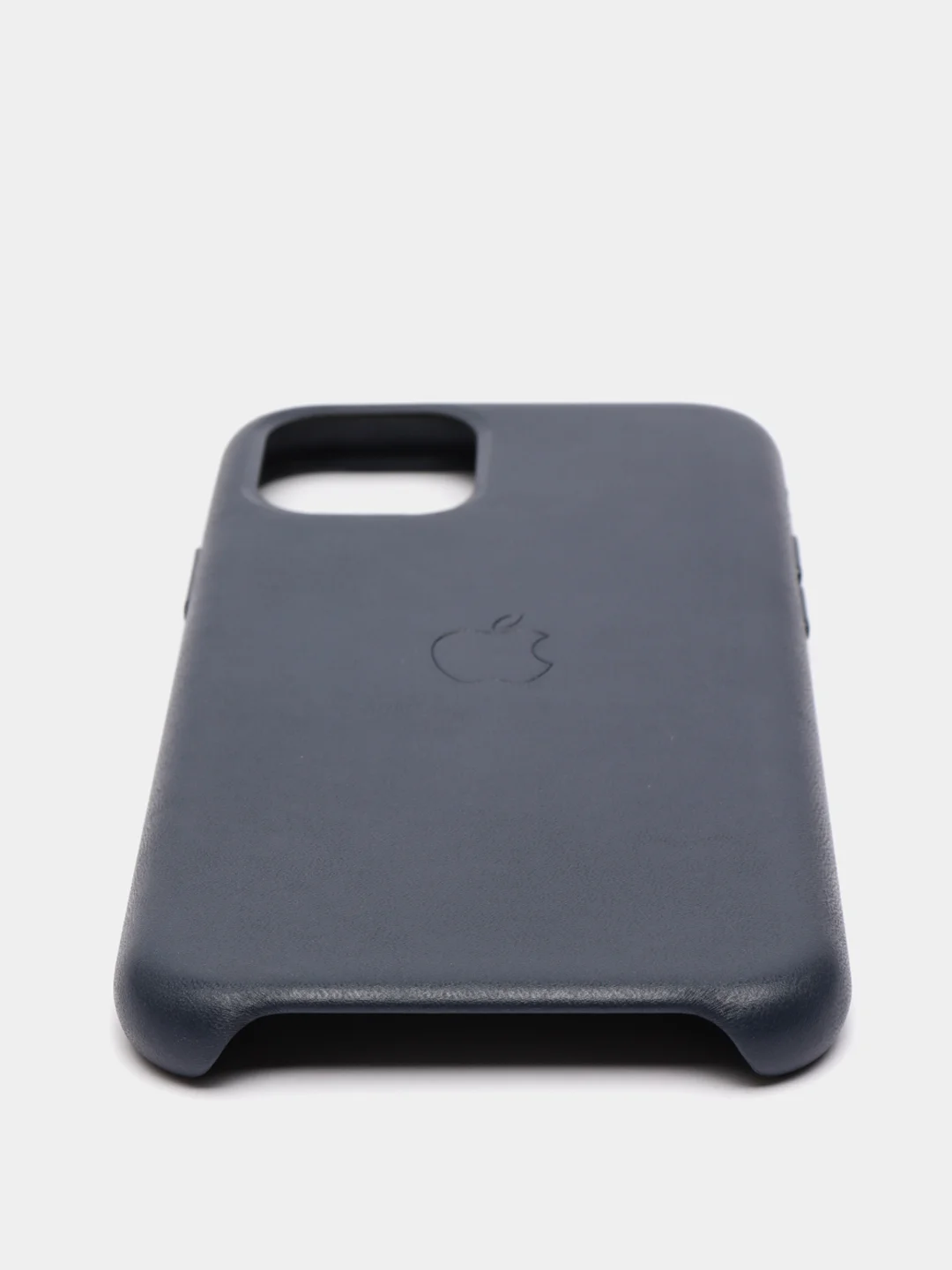 Темно-синий кожаный чехол для iPhone 11 pro