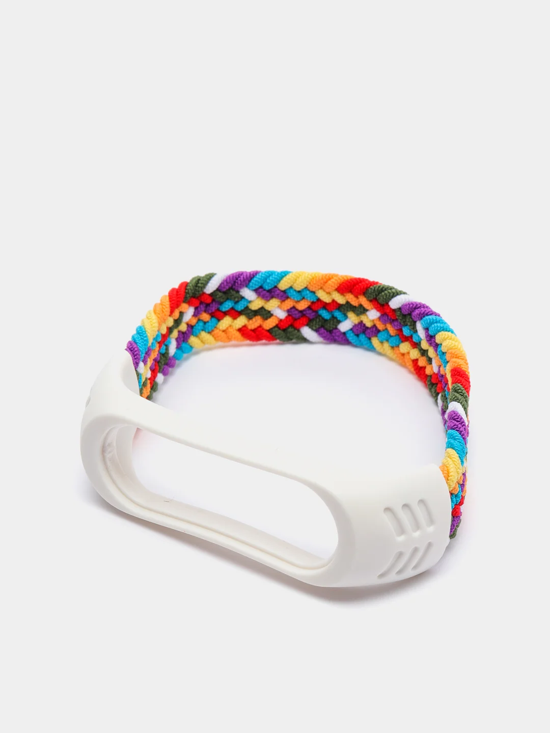 Манго плетеный нейлоновый ремешок / монобраслет для Xiaomi Mi Band 3, 4, 5 и 6