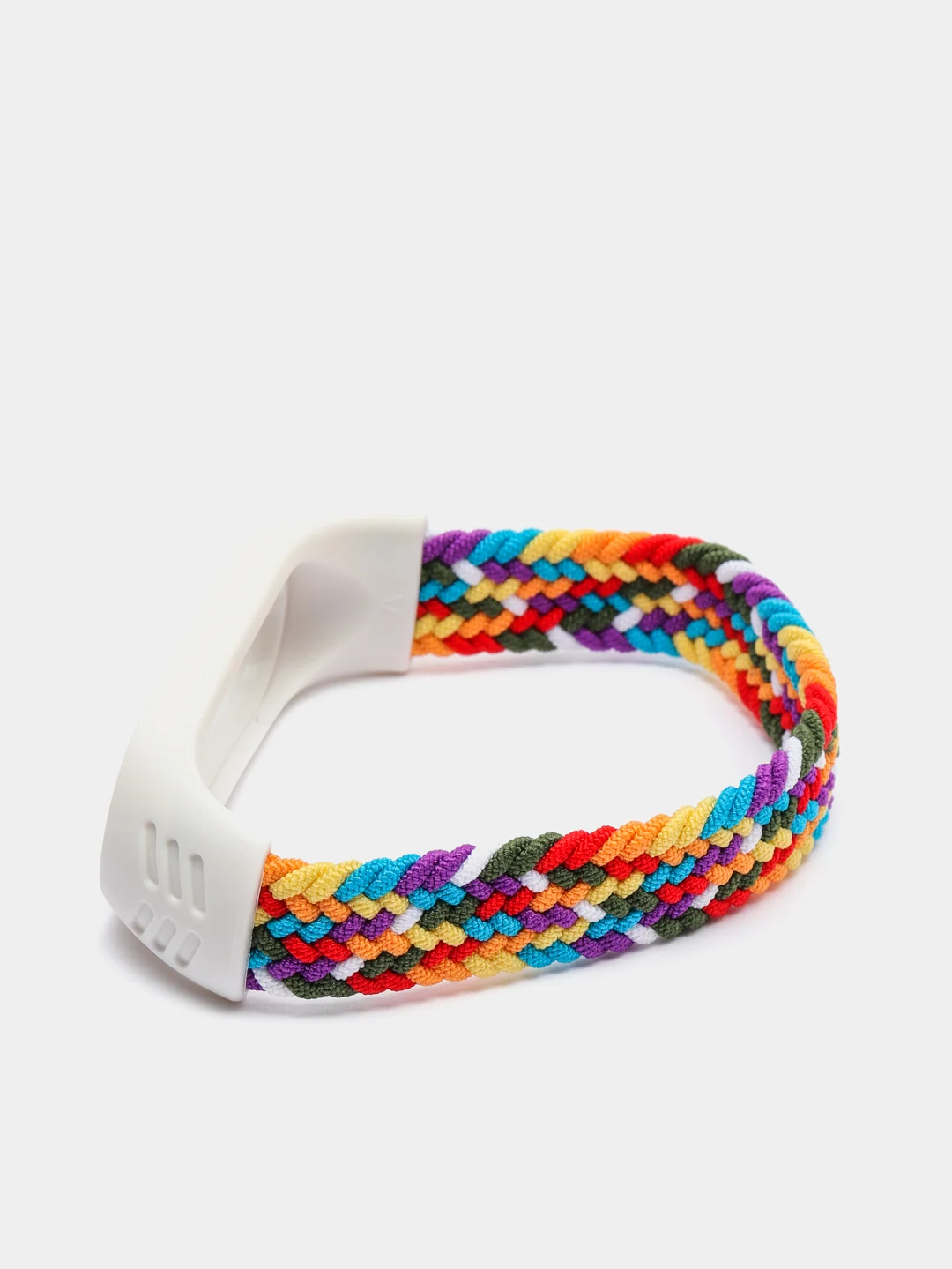 Манго плетеный нейлоновый ремешок / монобраслет для Xiaomi Mi Band 3, 4, 5 и 6