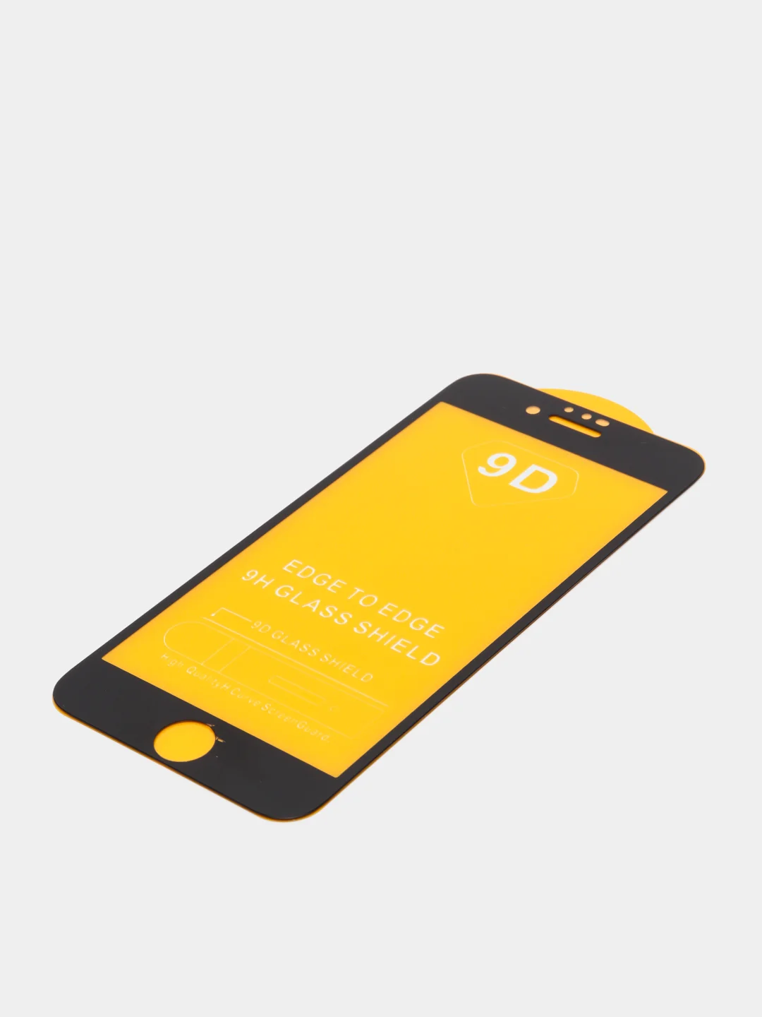 Защитное стекло iPhone 6 / 6s, полноэкранное, черное
