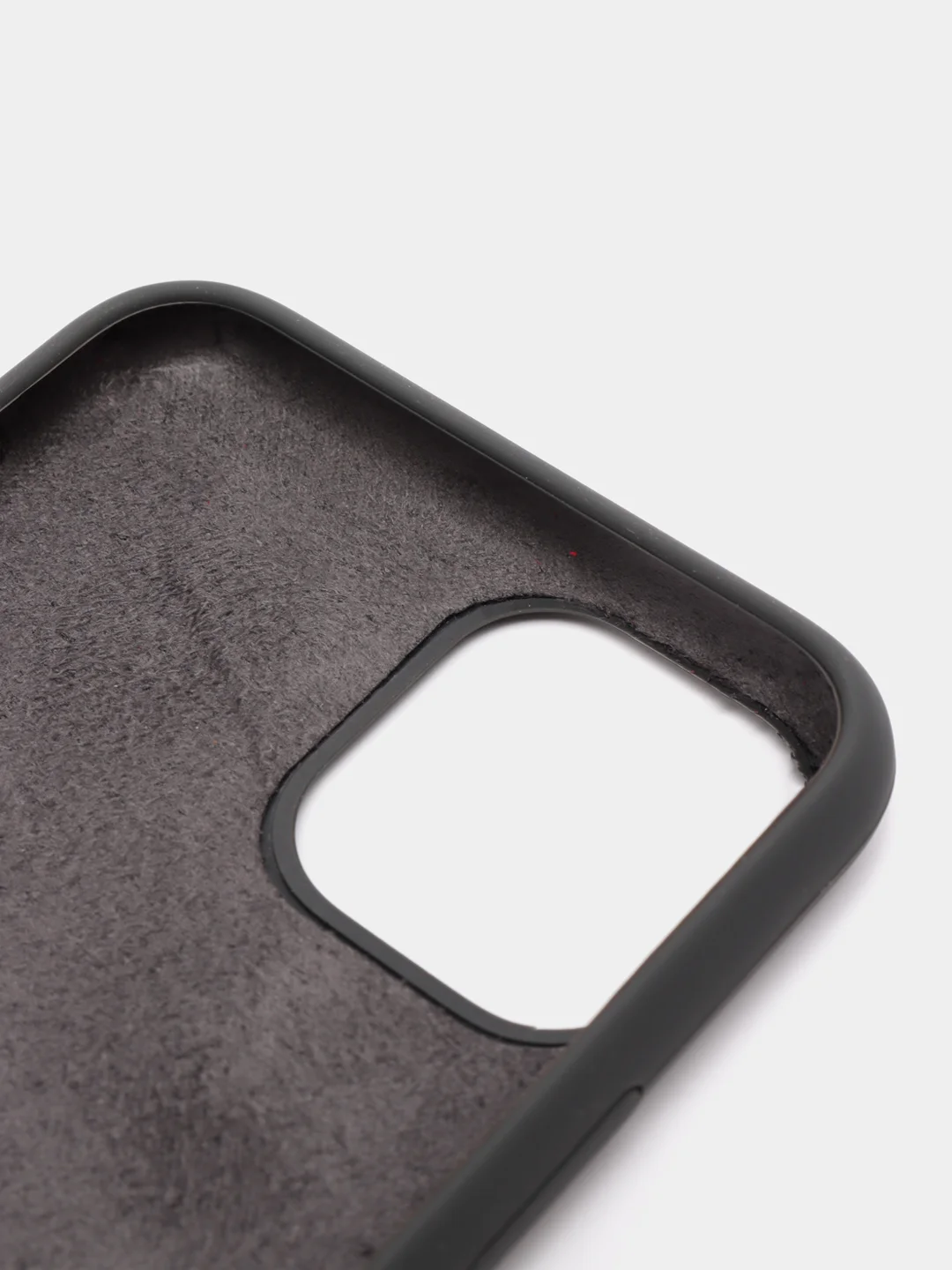 Угольный чехол Silicone Case для iPhone 11 Pro
