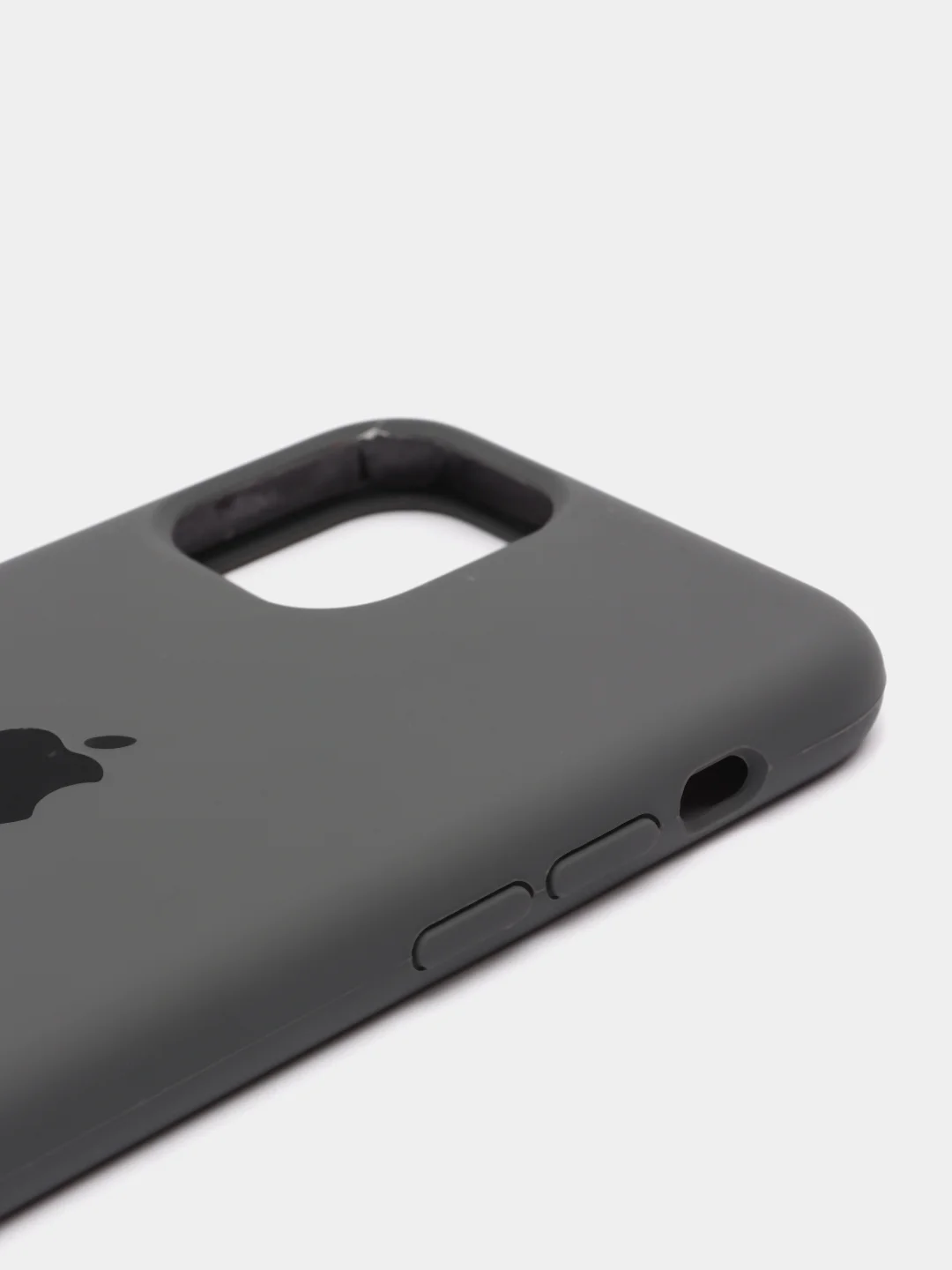 Угольный чехол Silicone Case для iPhone 11 Pro