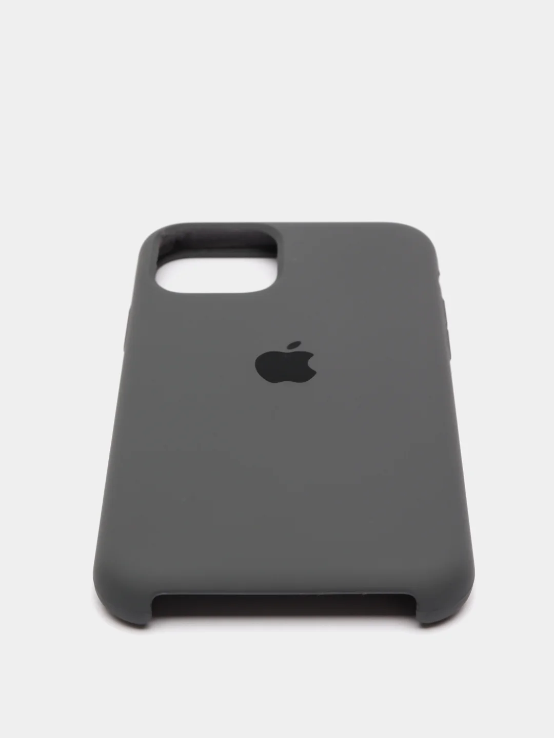 Угольный чехол Silicone Case для iPhone 11 Pro