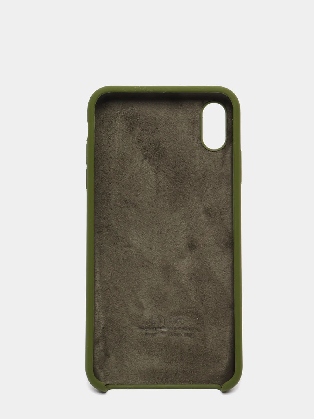 Зеленый чехол Silicone Case Orig
