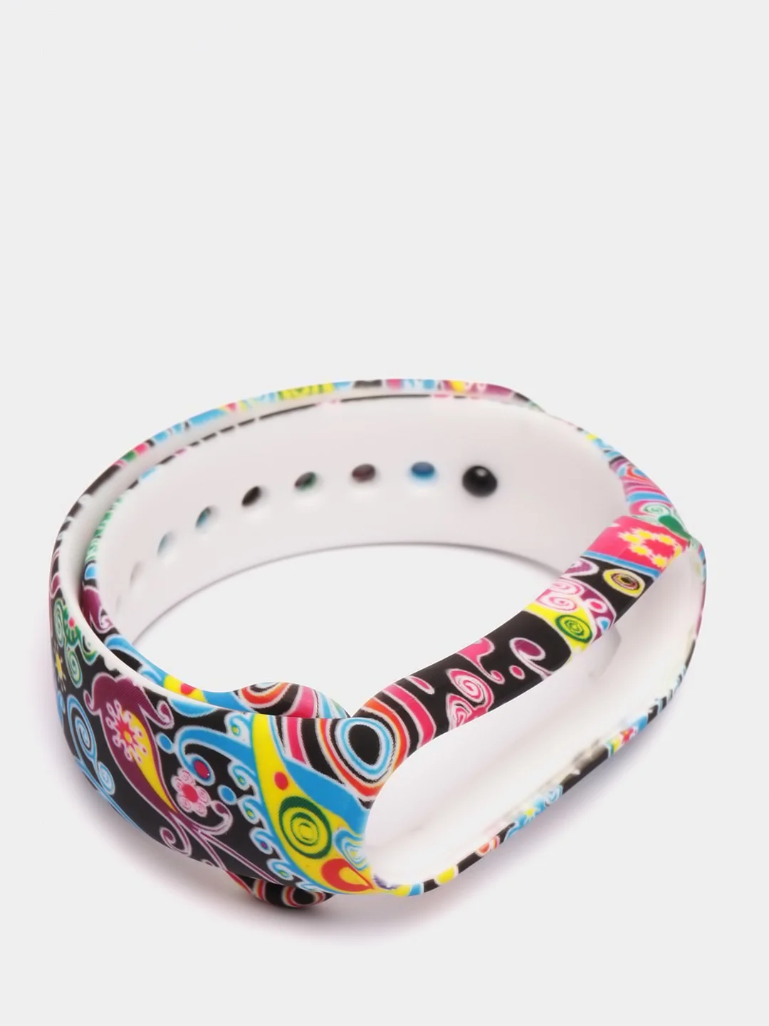 Темно-синий ремешки для Xiaomi Mi Band 5 с рисунком