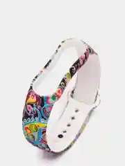 Темно-синий ремешки для Xiaomi Mi Band 5 с рисунком