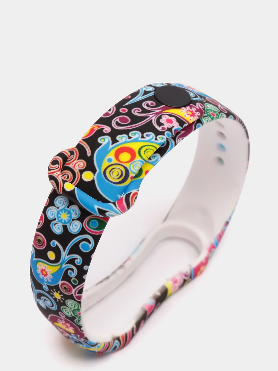 Темно-синий ремешки для Xiaomi Mi Band 5 с рисунком