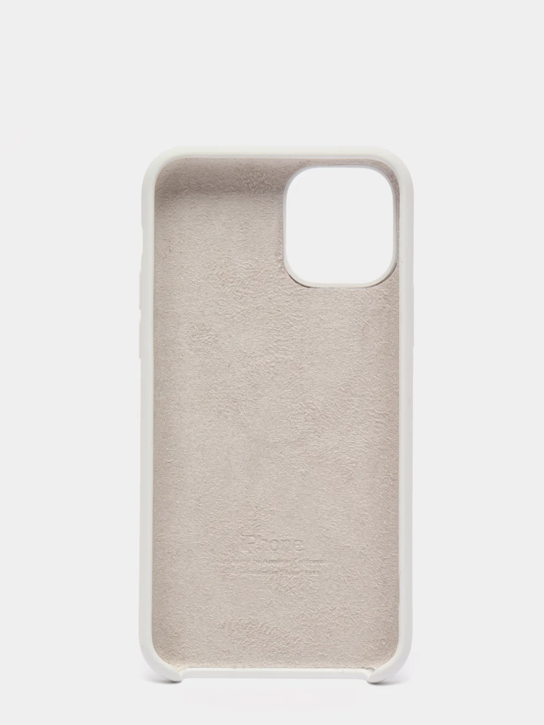 Белый чехол Silicone Case для iPhone 11 Pro