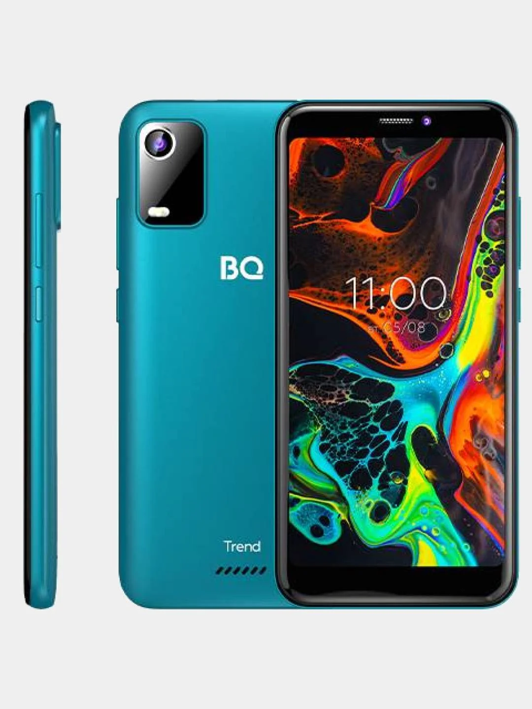 Бирюзовый смартфон BQ 5560L Trend 1/8 GB, 2500 мАч