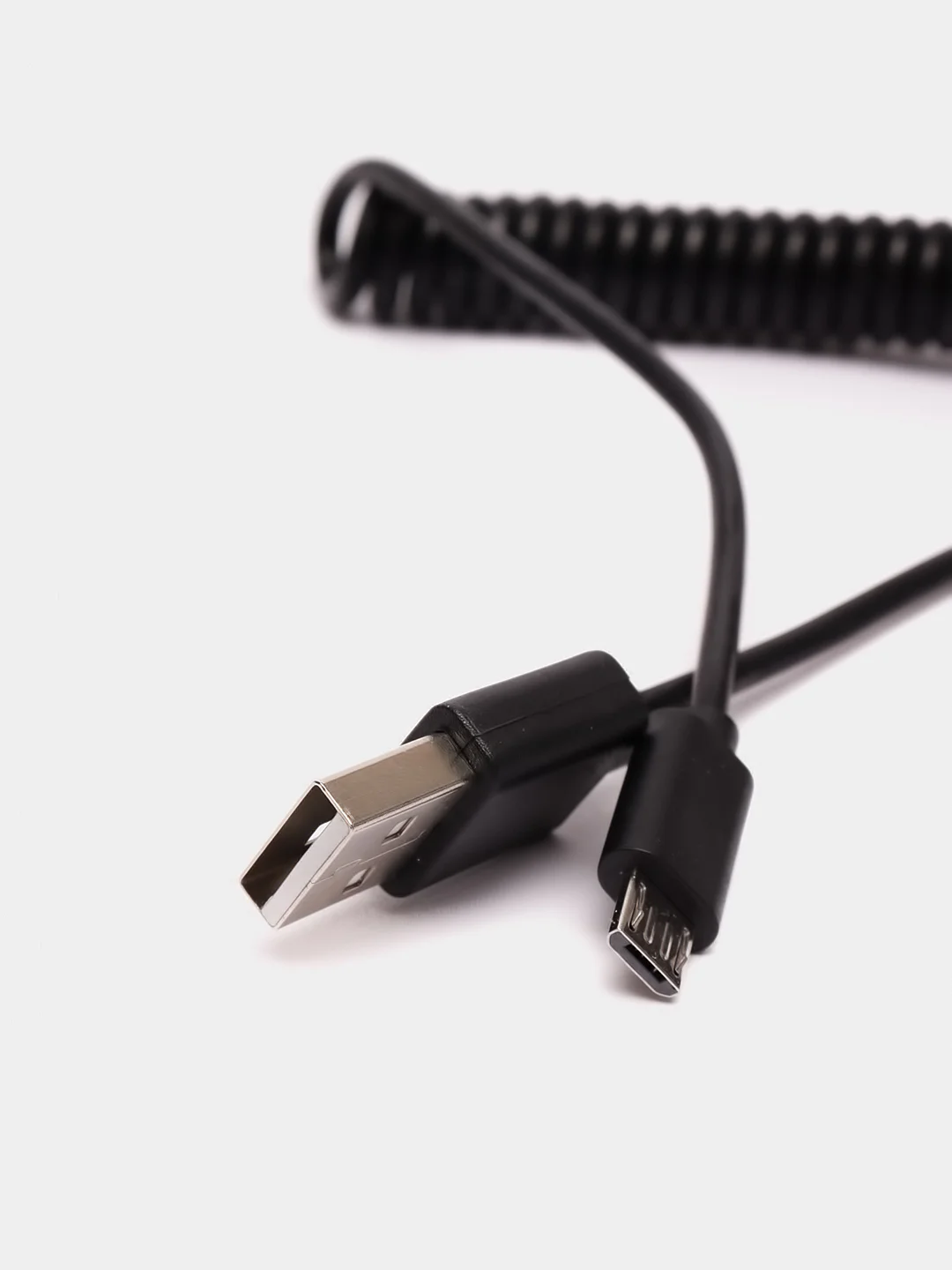 Дата-Кабель Red Line Spiral USB - Micro USB