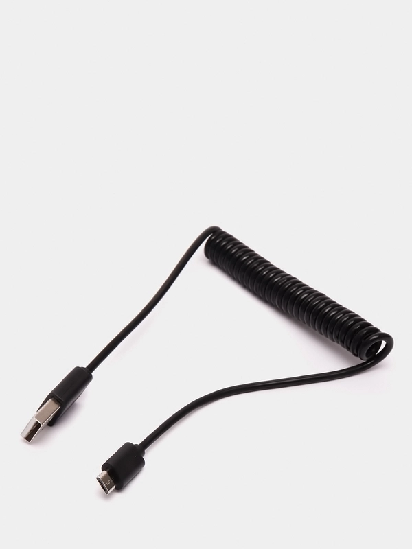 Дата-Кабель Red Line Spiral USB - Micro USB