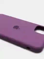 Пурпурный чехол Silicone Case для iPhone 11, с открытым низом