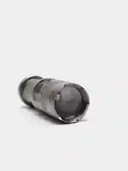 Серебряный фонарь светодиодный ручной CREE-Q5 приближаемый с зумом (Zoom) с возможностью фокусировки