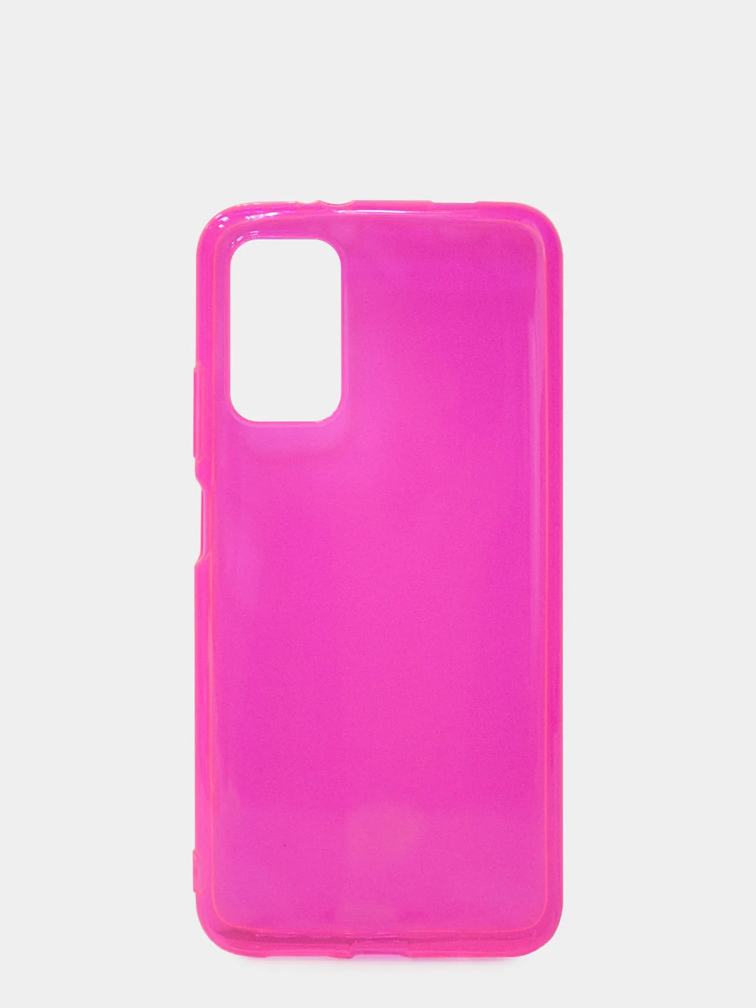 Розовый чехол для Xiaomi Redmi 9T/Poco M3, силиконовый, прозрачный, неоновый