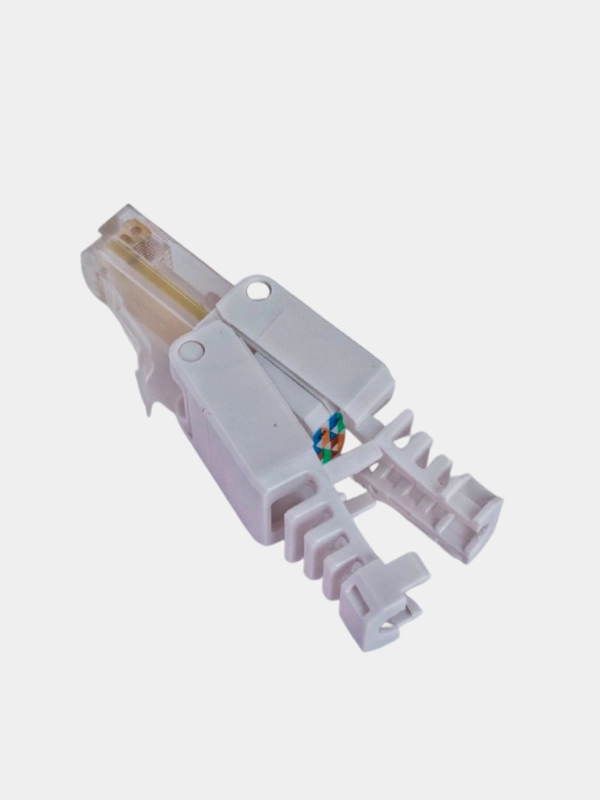 Разъем джек RJ-45(8P8C) под витую пару, САМОЗАЖИМНОЙ, категория 5e