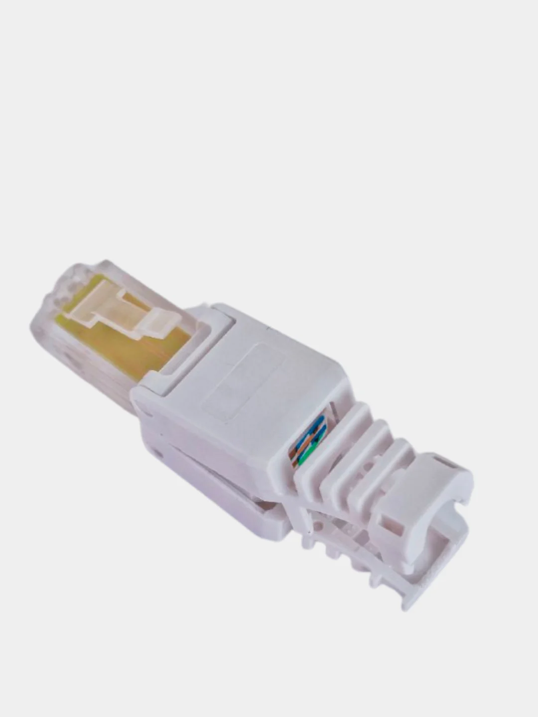 Разъем джек RJ-45(8P8C) под витую пару, САМОЗАЖИМНОЙ, категория 5e