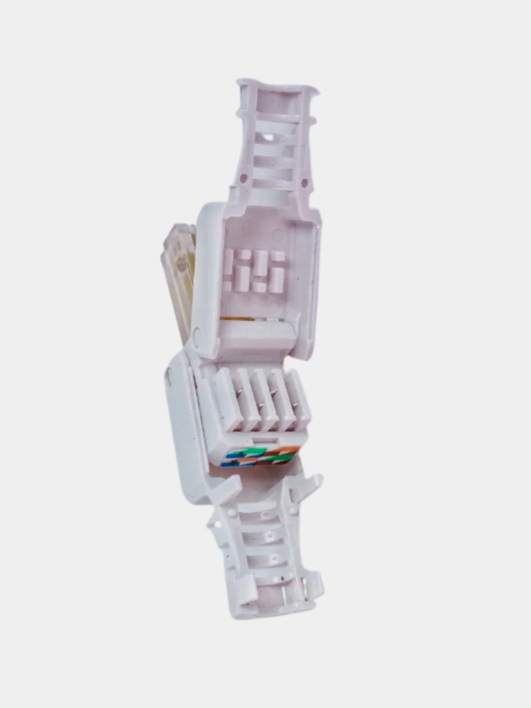 Разъем джек RJ-45(8P8C) под витую пару, САМОЗАЖИМНОЙ, категория 5e