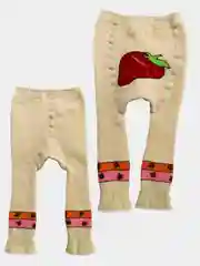 Бежевый гамаши детские