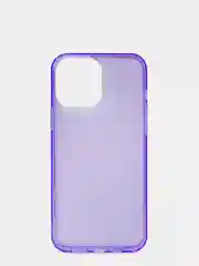 Фиолетовый накладка iPhone 13 Pro Max (6.7) силиконовая прозрачная неоновая