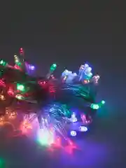 Гирлянда, новогодние украшения, 20 м 200 LED лампочек,разноцветная,прозрачный провод, RGB
