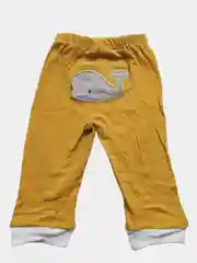 Желтый штанишки хлопковые для мальчиков, малышей,  6-9 месяцев