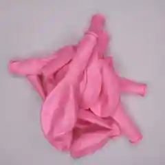 Розовый шары воздушные пастель