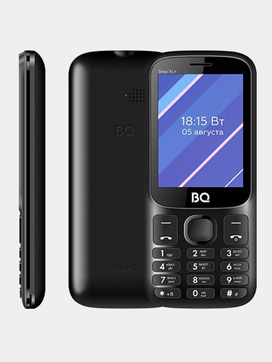 Кнопочный телефон BQ 2820 Step XL+, без камеры, 1000 мАч купить по цене  1499 ₽ в интернет-магазине Магнит Маркет