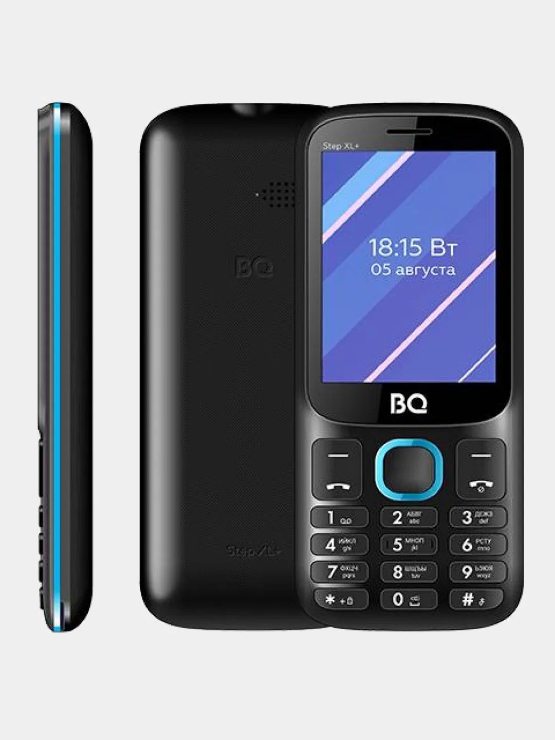 Кнопочный телефон BQ 2820 Step XL+, без камеры, 1000 мАч купить по цене  1499 ₽ в интернет-магазине Магнит Маркет