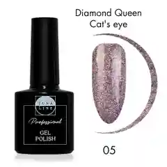 Гель-лак LunaLine Diamond Queen Cats eye, 10 мл