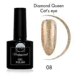 Гель-лак LunaLine Diamond Queen Cats eye, 10 мл