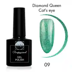 Гель-лак LunaLine Diamond Queen Cats eye, 10 мл