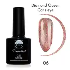 Гель-лак LunaLine Diamond Queen Cats eye, 10 мл