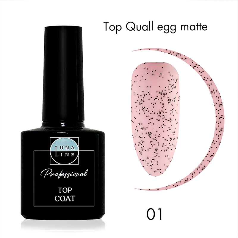 Завершающее покрытие LunaLine Quail egg matte, 10 мл