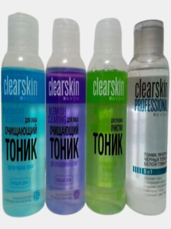Очищающий тоник для лица Avon Clearskin, 100 мл