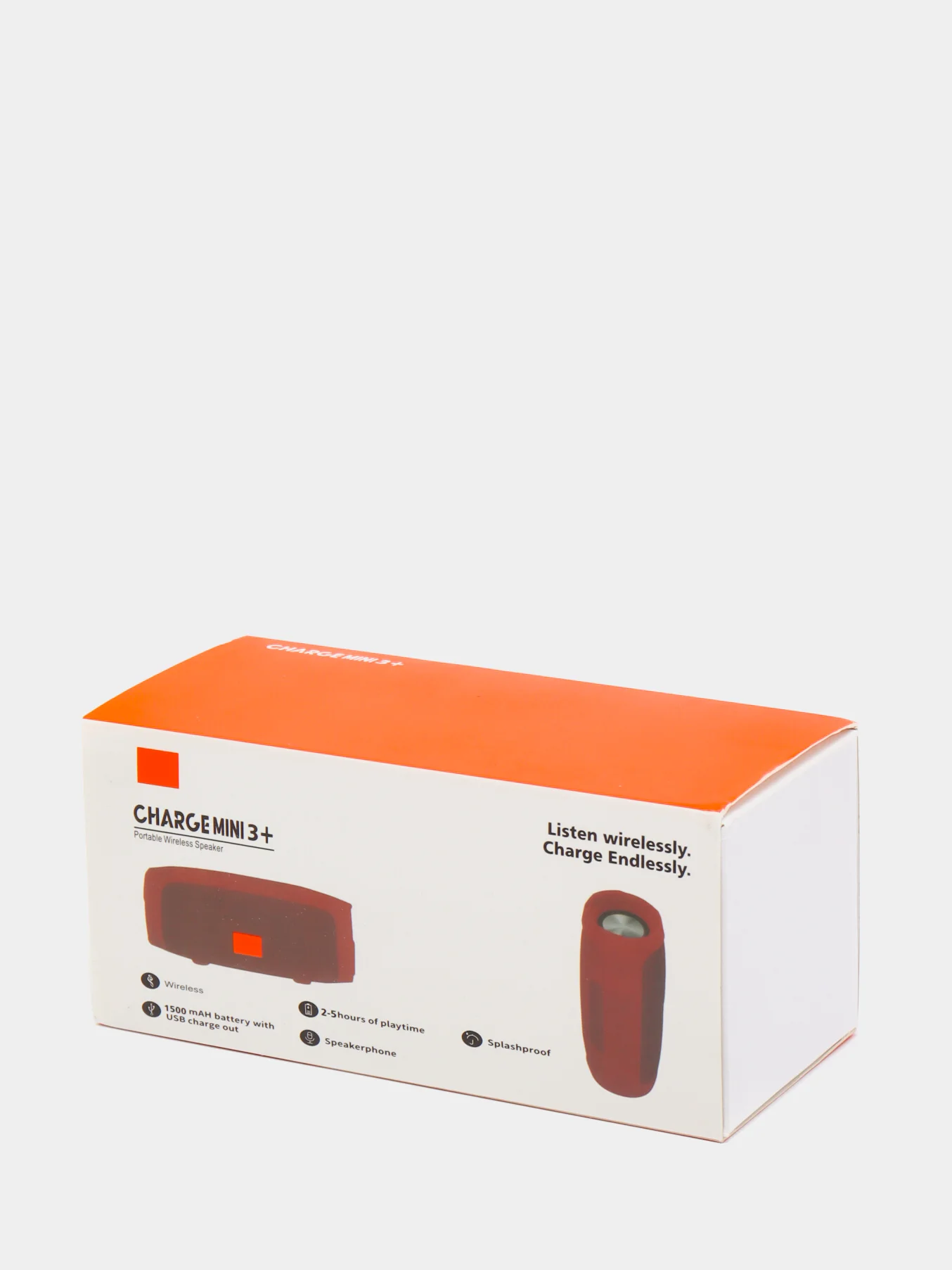 Красный беспроводная портативная колонка bluetooth charge mini 3