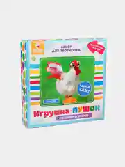 Набор для создания игрушки "Курочка" из меховых палочек