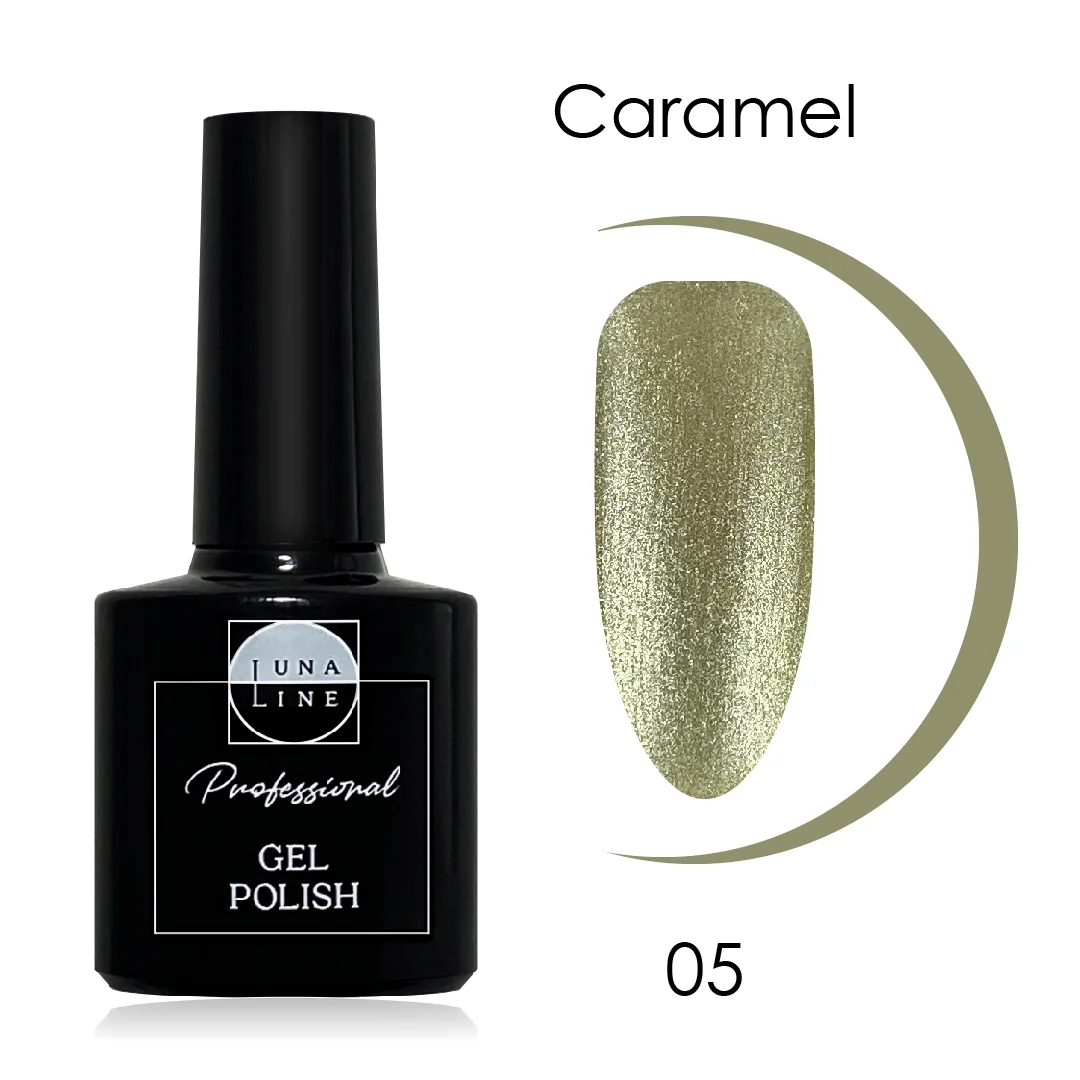 Гель-лак LunaLine  Caramel, 10 мл