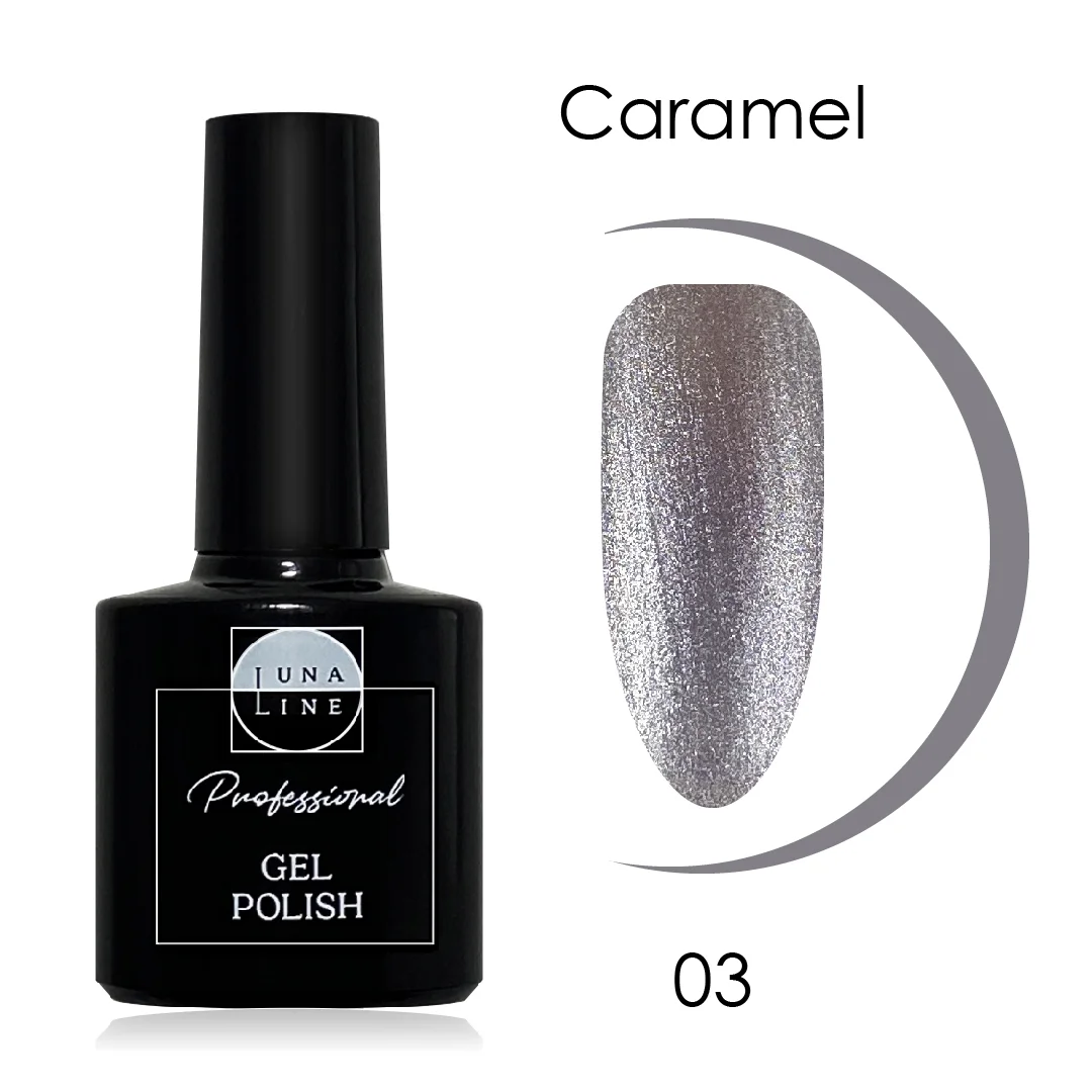 Гель-лак LunaLine  Caramel, 10 мл