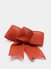 Красный новогоднее украшение "Бант" 15 см. Новый год/Рождество