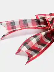 Черный новогоднее украшение "Бант" 15 см. Новый год/Рождество