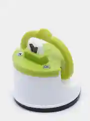 Зеленый ножеточка на вакуумной присоске (точилка для ножей)
