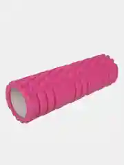 Розовый ролик массажный, для йоги, 30 х 10 см