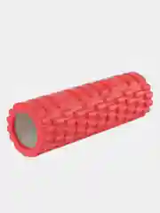Красный ролик массажный, для йоги, 30 х 10 см