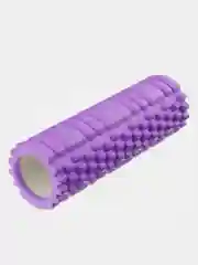 Фиолетовый ролик массажный, для йоги, 30 х 10 см