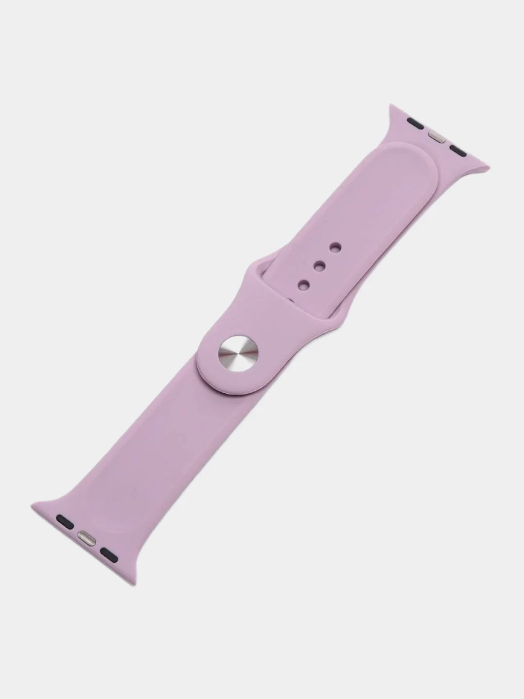 Сиреневый силиконовый ремешок для Apple Watch 3,4,5,6,SE на 38/40