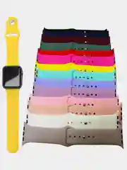 Силиконовый ремешок для Apple Watch 3,4,5,6,SE на 38/40